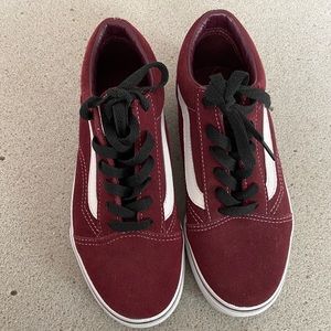 Maroon old skool without box.